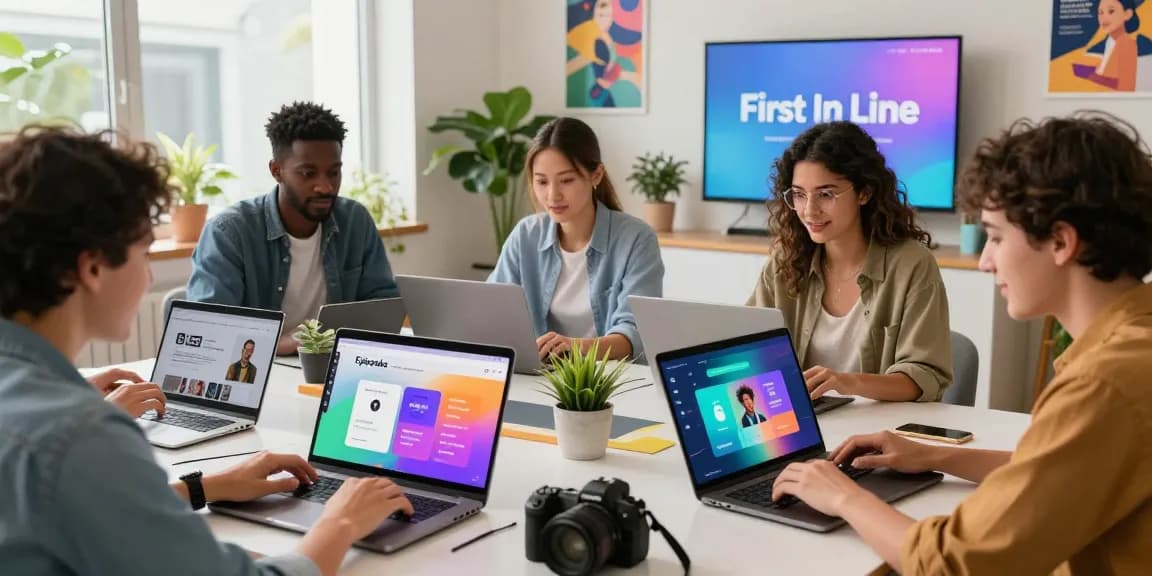 Users engaging with the ROKOK88 platform showcasing vibrant episodes, enhancing their experience with rokok88 rtp in a modern workspace.
