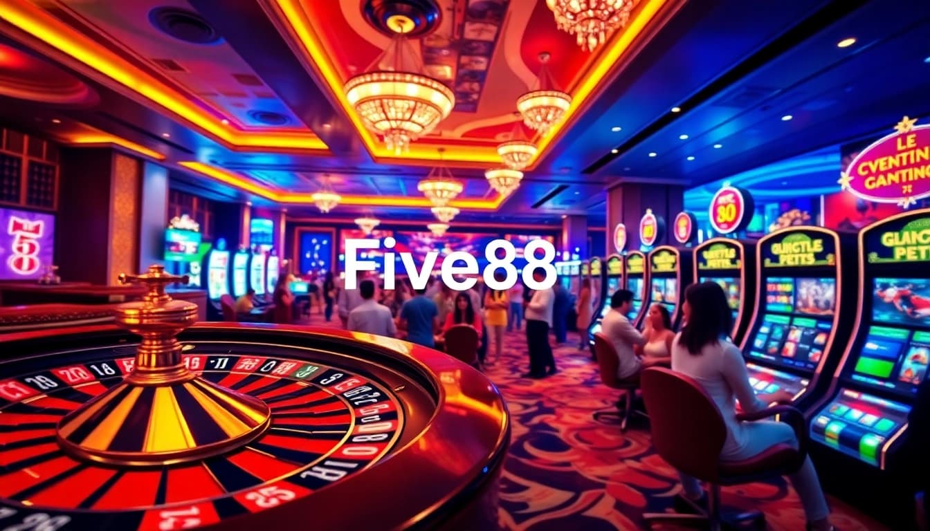 Experience the thrill of winning at https://five88az.com/ with dynamic casino games and lively roulette action.