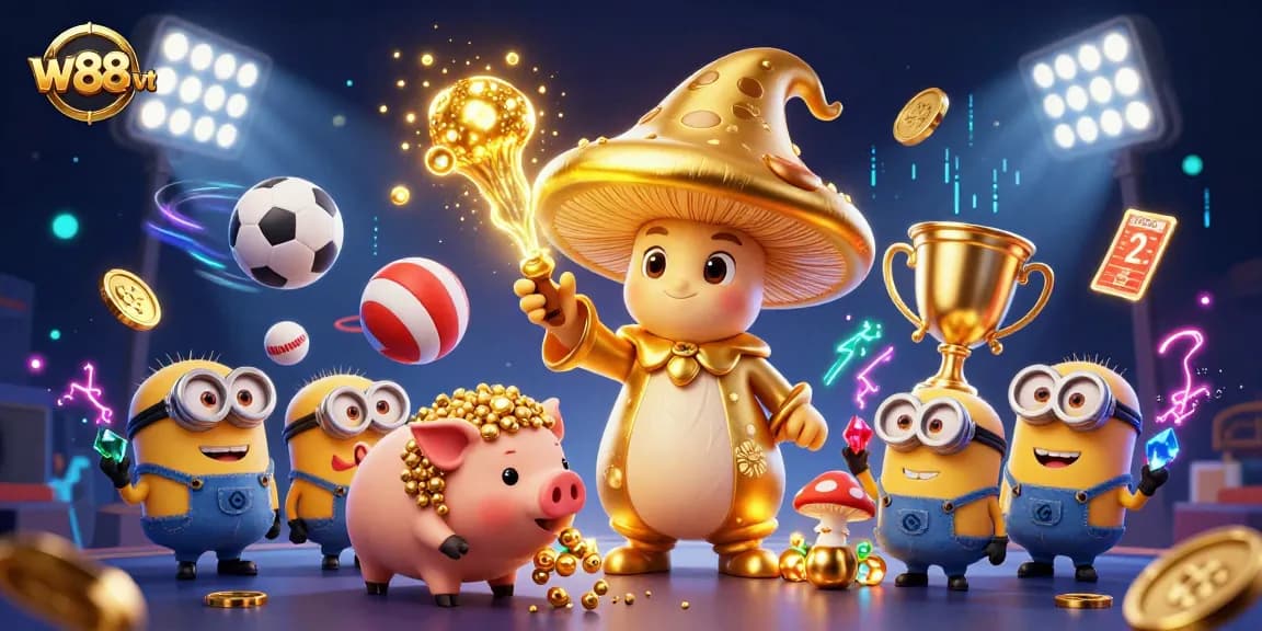 Tham gia cá cược tại w88 vt, chiêm ngưỡng trò chơi phấn khích và trải nghiệm dịch vụ chất lượng cao.