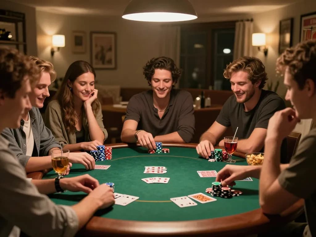 Join the excitement of đăng ký BL555 with friends during a fun poker night