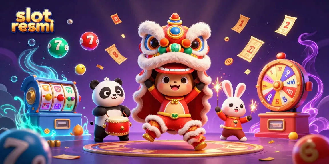 Experience the excitement of slot resmi gaming with dynamic elements and colorful characters.