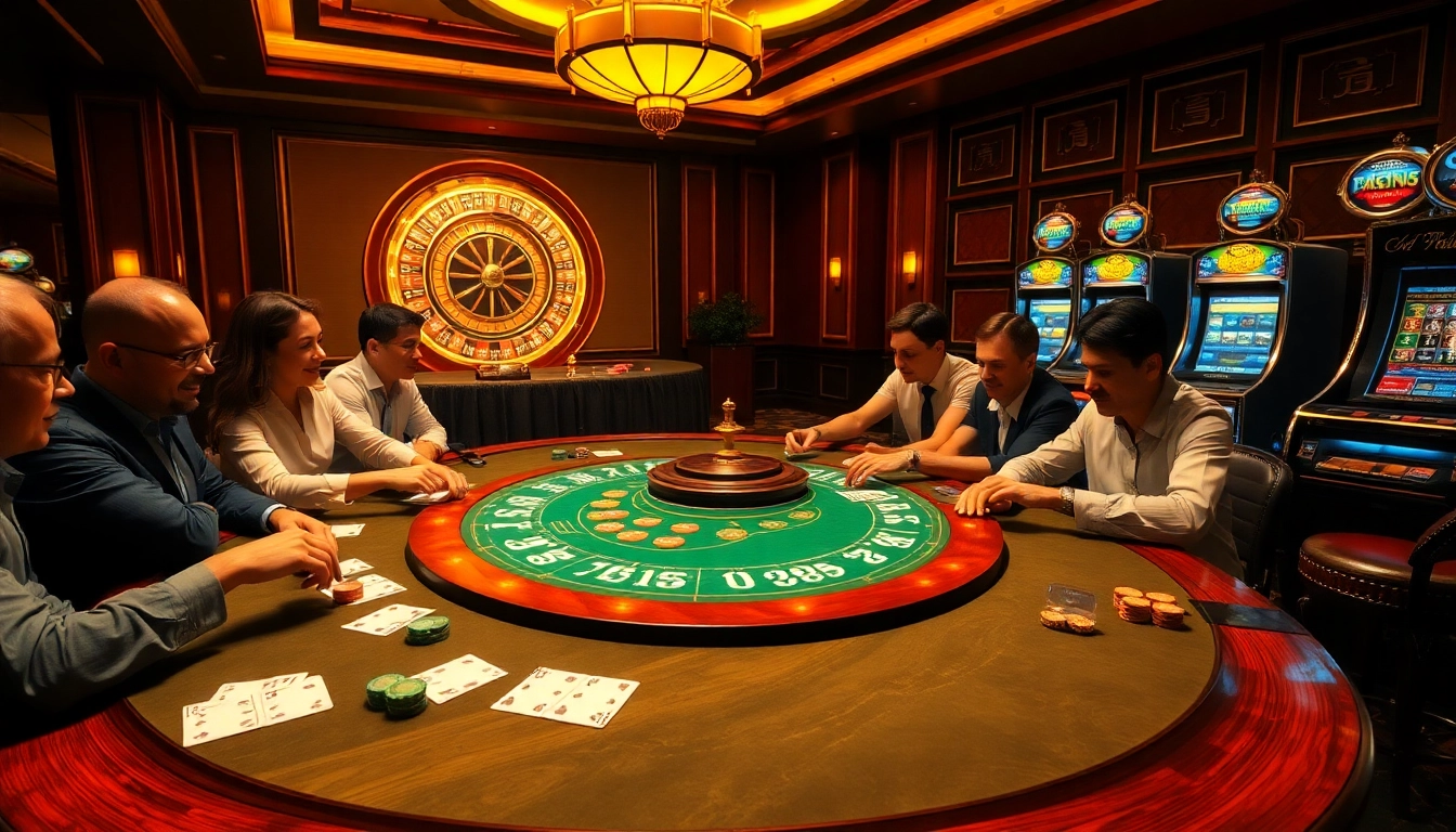 Experience the thrill of du 88 at a luxurious poker table with excited players.