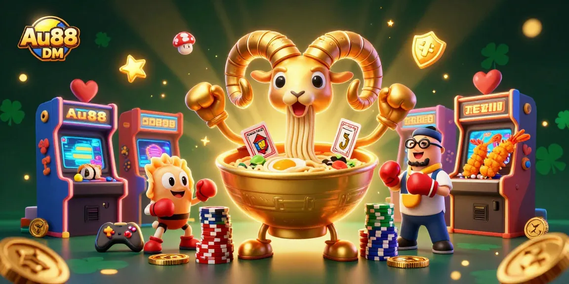 Engage with exciting gameplay at Au88 DM with colorful characters and dynamic casino elements