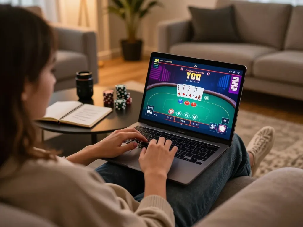 Experience exciting poker gameplay on UU88 from the comfort of your home.
