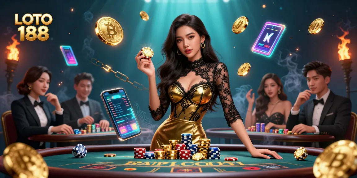 Play poker and win big at LOTO 188 with high-value chips and immersive gameplay.