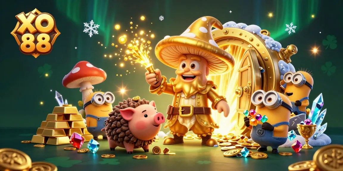 Experience thrilling wins with XO 88's vibrant casino adventure filled with treasures and excitement.