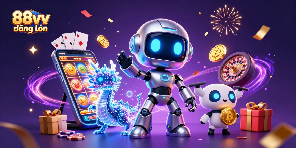 Experience the excitement of 88vv đăng nhập with our dynamic casino scene showcasing vibrant game elements.